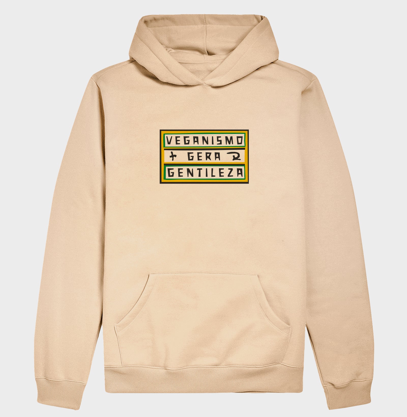 Hoodie Slim Veganismo Gera Gentileza