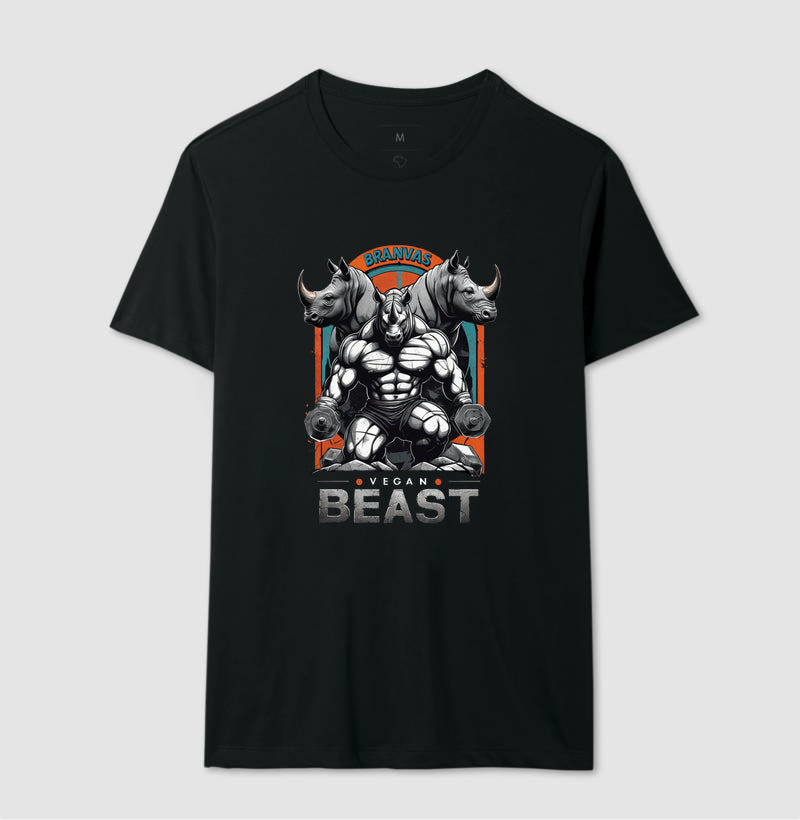 Camiseta Masculina Vegan Beast