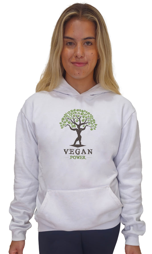 Hoodie Slim Vegan Power