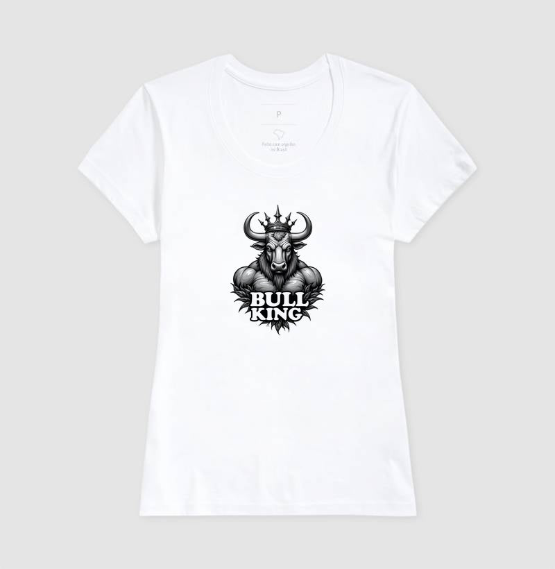 Camiseta Feminina Bull King