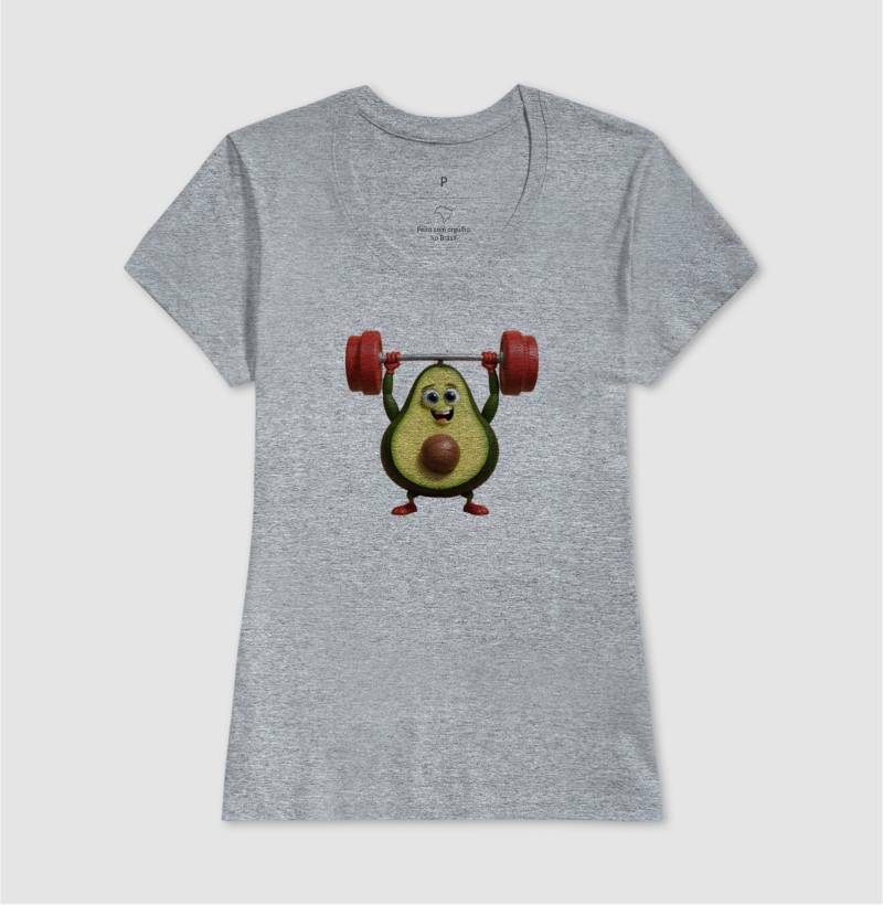 Camiseta Feminina Avocado Lifter - Branvas