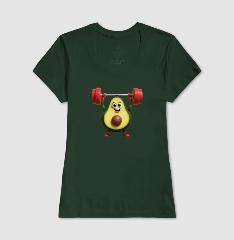 Camiseta Feminina Avocado Lifter - Branvas