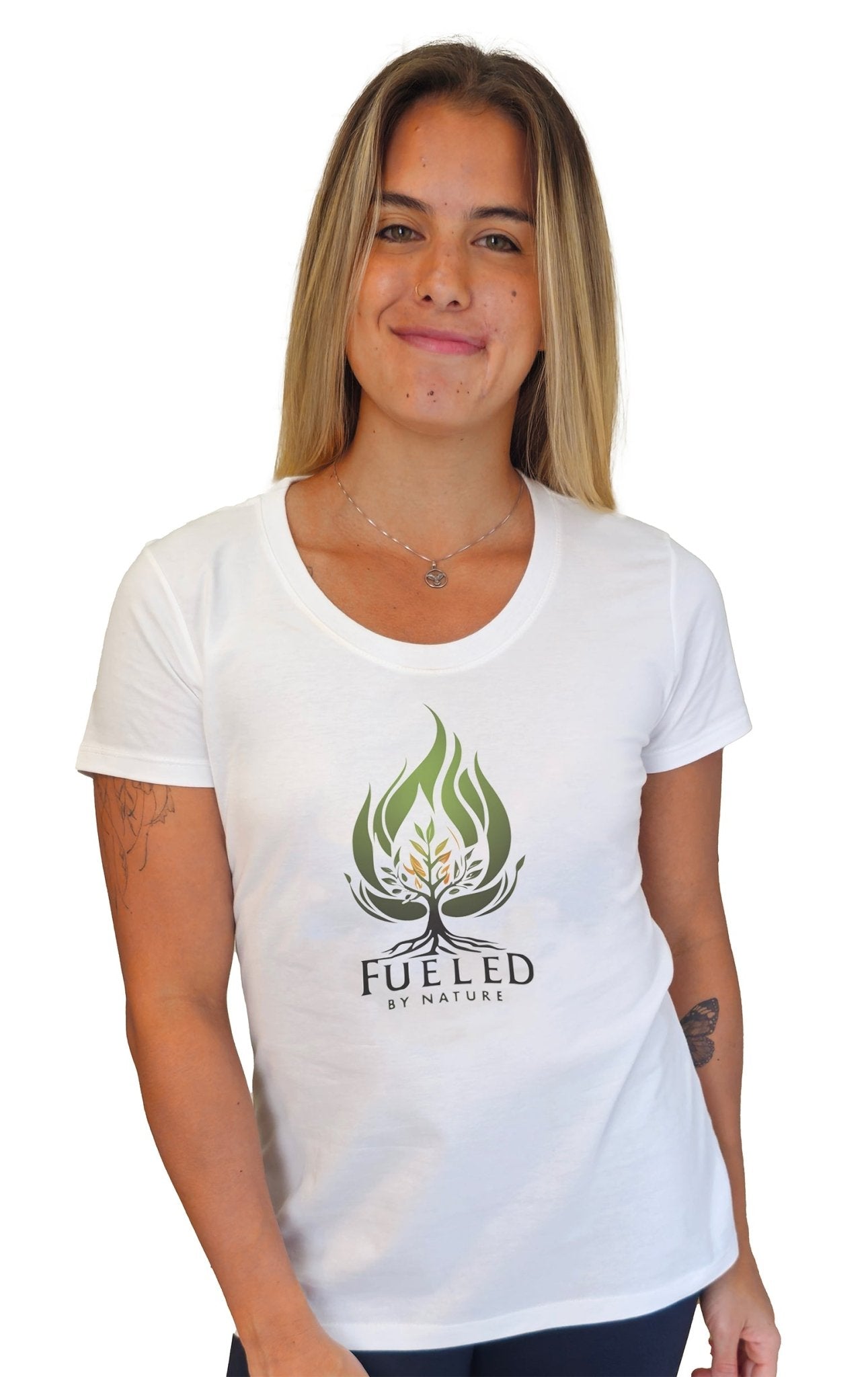 Camiseta Feminina Fueled By Nature - Branvas