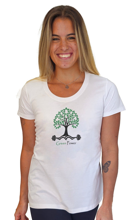 Camiseta Feminina Green Power - Branvas