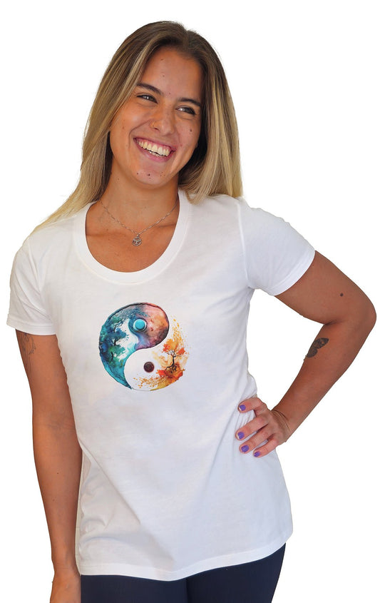 Camiseta Feminina Harmonia Zen - Branvas