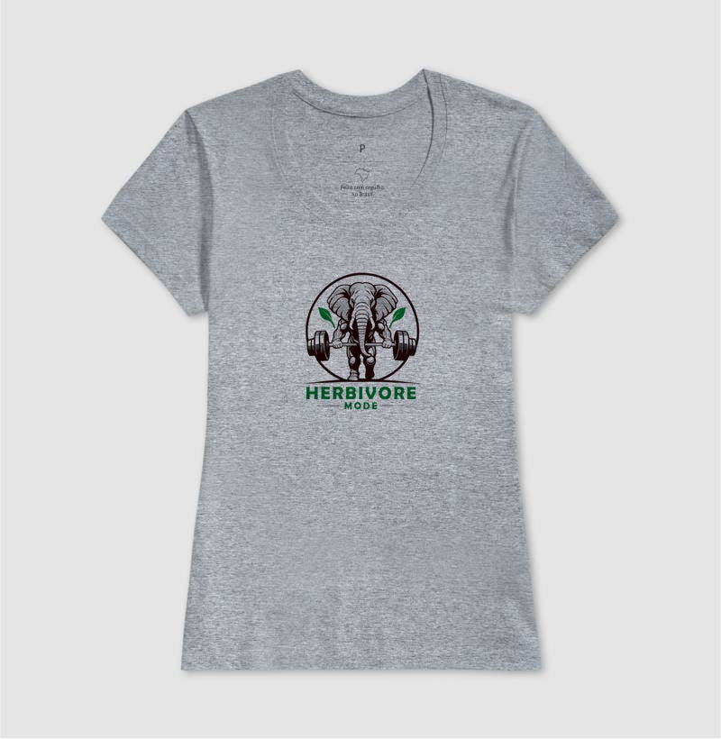 Camiseta Feminina Herbivore Mode - Branvas