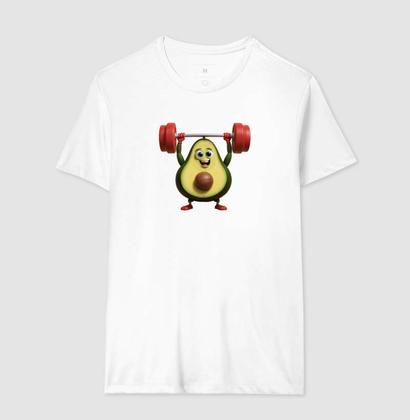 Camiseta Masculina Avocado Lifter - Branvas