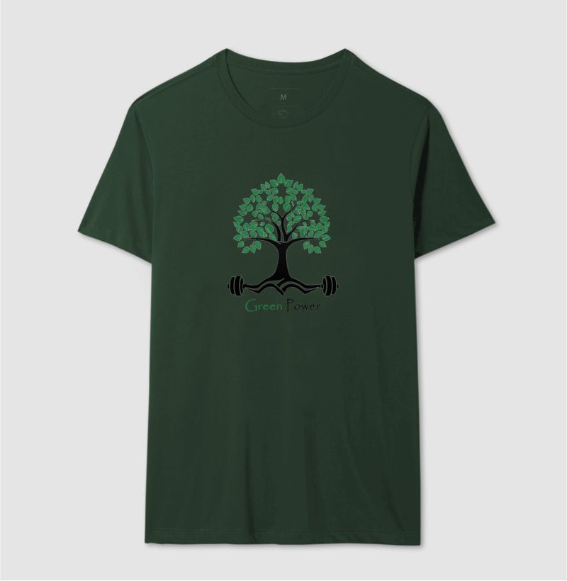 Camiseta Masculina Green Power - Branvas