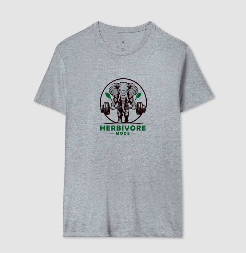 Camiseta Masculina Herbivore Mode - Branvas