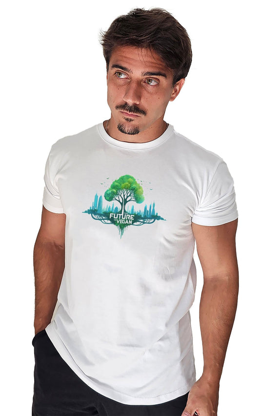 Camiseta Masculina The Future is Vegan - Branvas