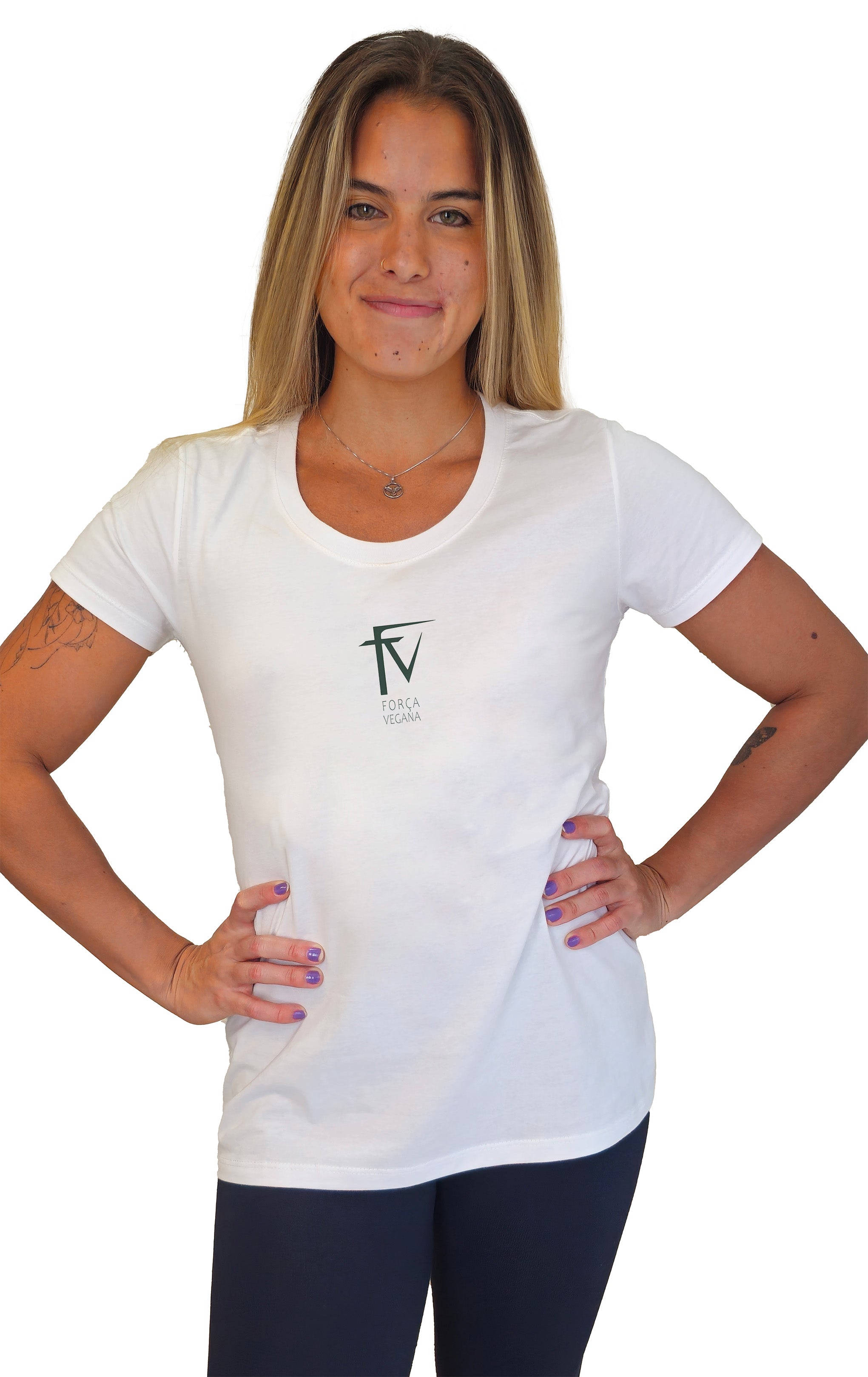 Camiseta Feminina Força Vegana