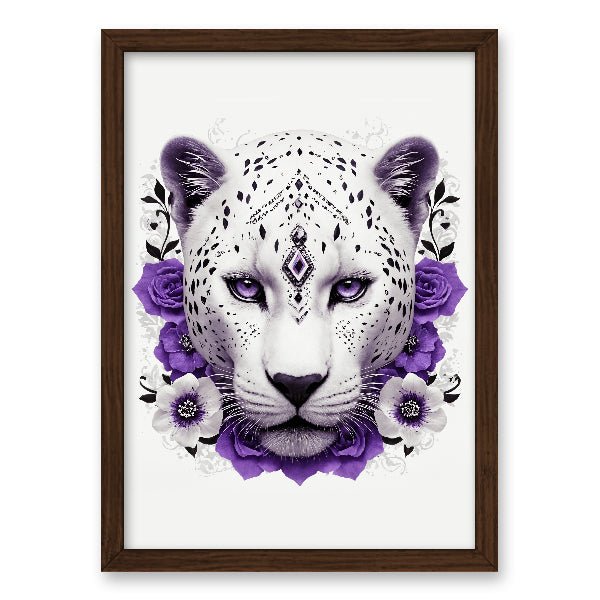 Quadro Jaguar Ametista - Branvas