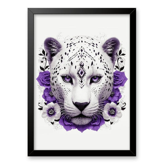 Quadro Jaguar Ametista - Branvas