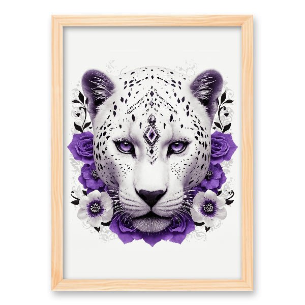 Quadro Jaguar Ametista - Branvas