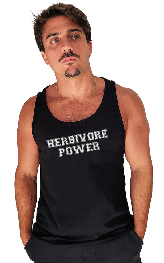 Regata Herbivore Power - Frase Branca - Branvas