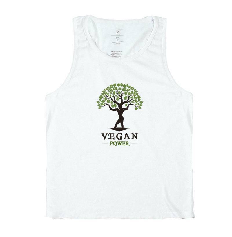 Regata Masculina Vegan Power - Branvas